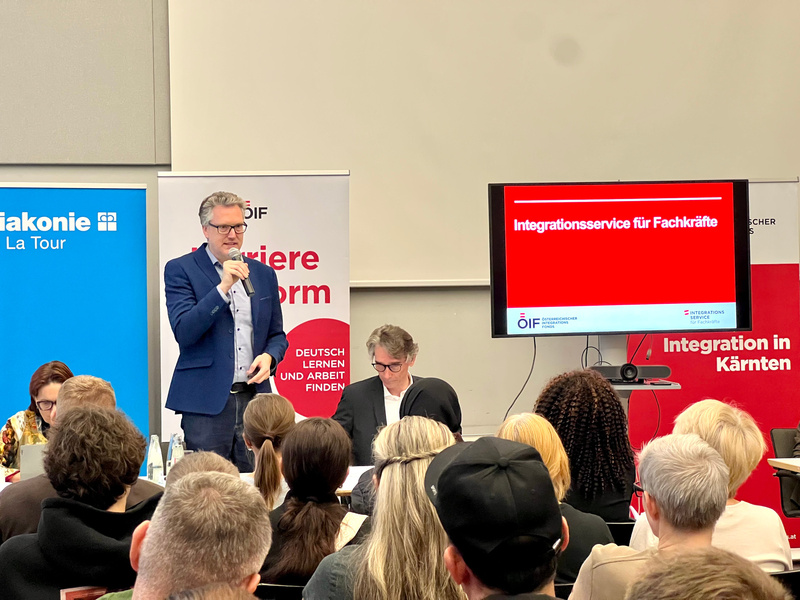 Der ÖIF informiert über Deutschlernangebote