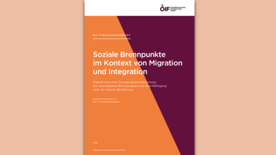 Forschungsbericht über soziale Brennpunkte in Migration und Integration, inklusive einer Befragung unter der Wiener Bevölkerung.