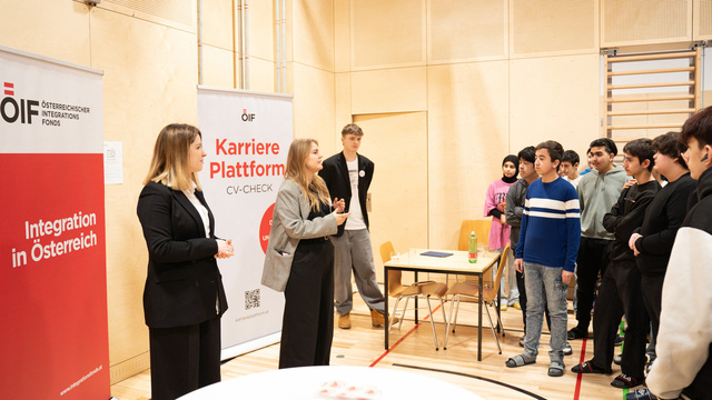 ÖIF-Karriereplattform zum Schwerpunkt Lehre