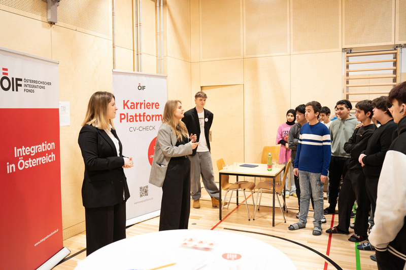 ÖIF-Karriereplattform zum Schwerpunkt Lehre