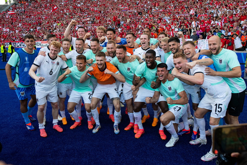 Olympiastadion, Berlin, GER, UEFA EM 2024, Niederlande vs Österreich, Gruppe D