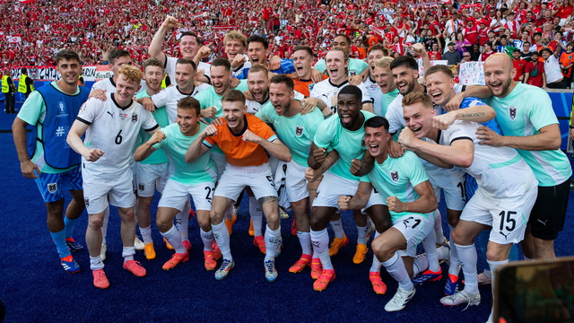 Olympiastadion, Berlin, GER, UEFA EM 2024, Niederlande vs Österreich, Gruppe D
