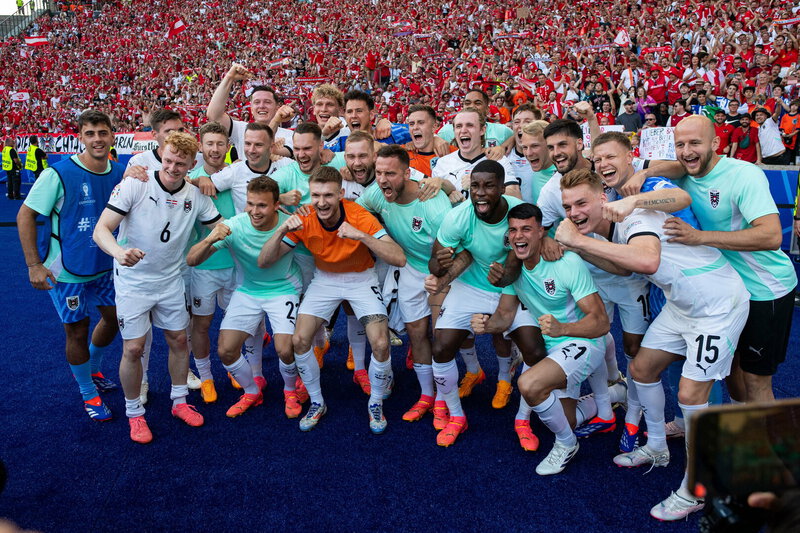 Olympiastadion, Berlin, GER, UEFA EM 2024, Niederlande vs Österreich, Gruppe D