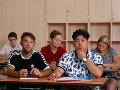 Schüler/innen in einer Klasse