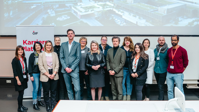 Gruppenfoto ÖIF-Karriereplattform für Pflege- und Gesundheitsberufe