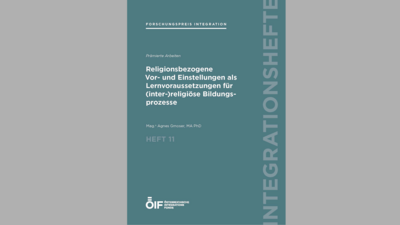 Cover eines Forschungshefts über religionsbezogene Lernvoraussetzungen für interreligiöse Bildungsprozesse.