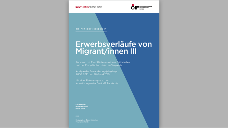 Forschungsbericht über Erwerbsverläufe von Migrantinnen und Migranten sowie deren Auswirkungen durch die Covid-19-Pandemie.