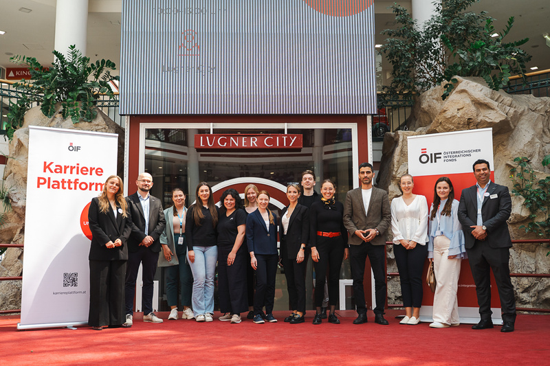 ÖIF-Karriereplattform in der Lugner City