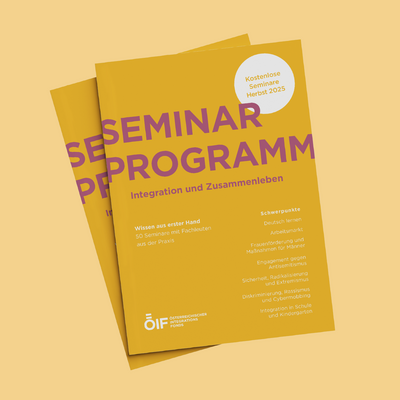 Bild vom Seminarprogramm-Heft