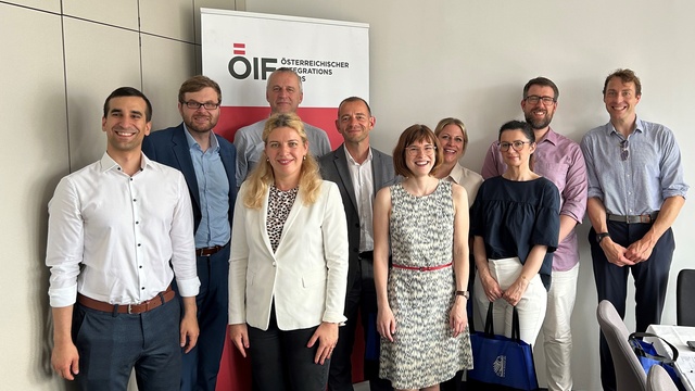 Delegationsbesuch beim ÖIF