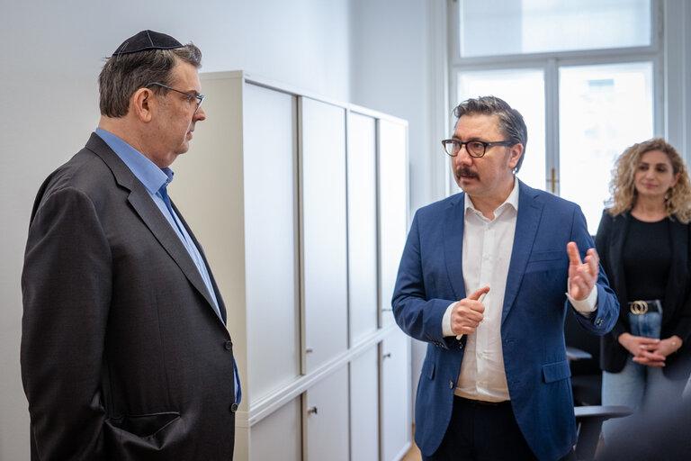 Austausch mit IKG-Präsident Deutsch
