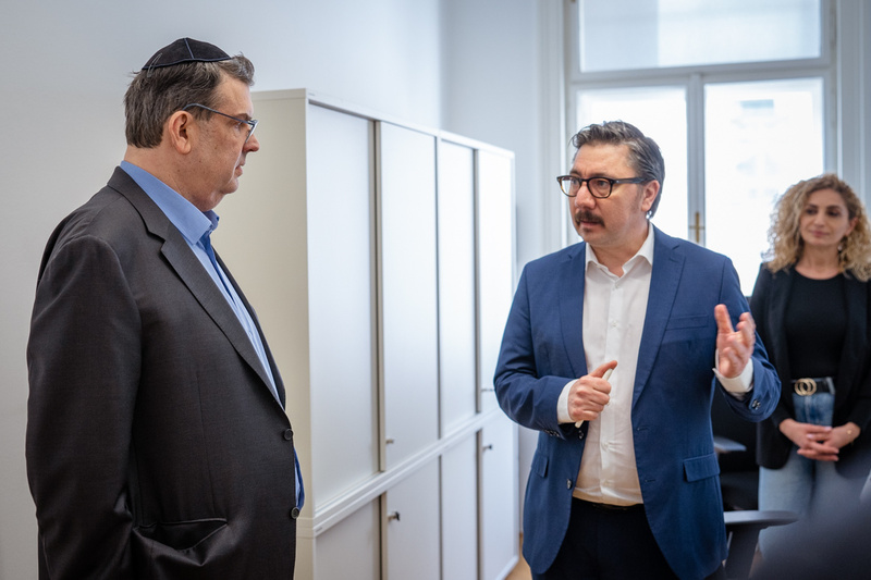 Austausch mit IKG-Präsident Deutsch