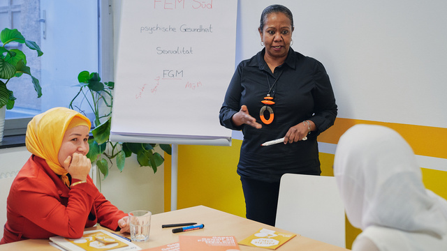 Beratung im ÖIF-Frauenzentrum