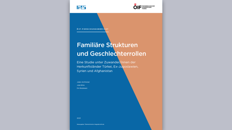 Forschungsbericht über familiäre Strukturen und Geschlechterrollen bei Zuwanderern aus vier Herkunftsländern.