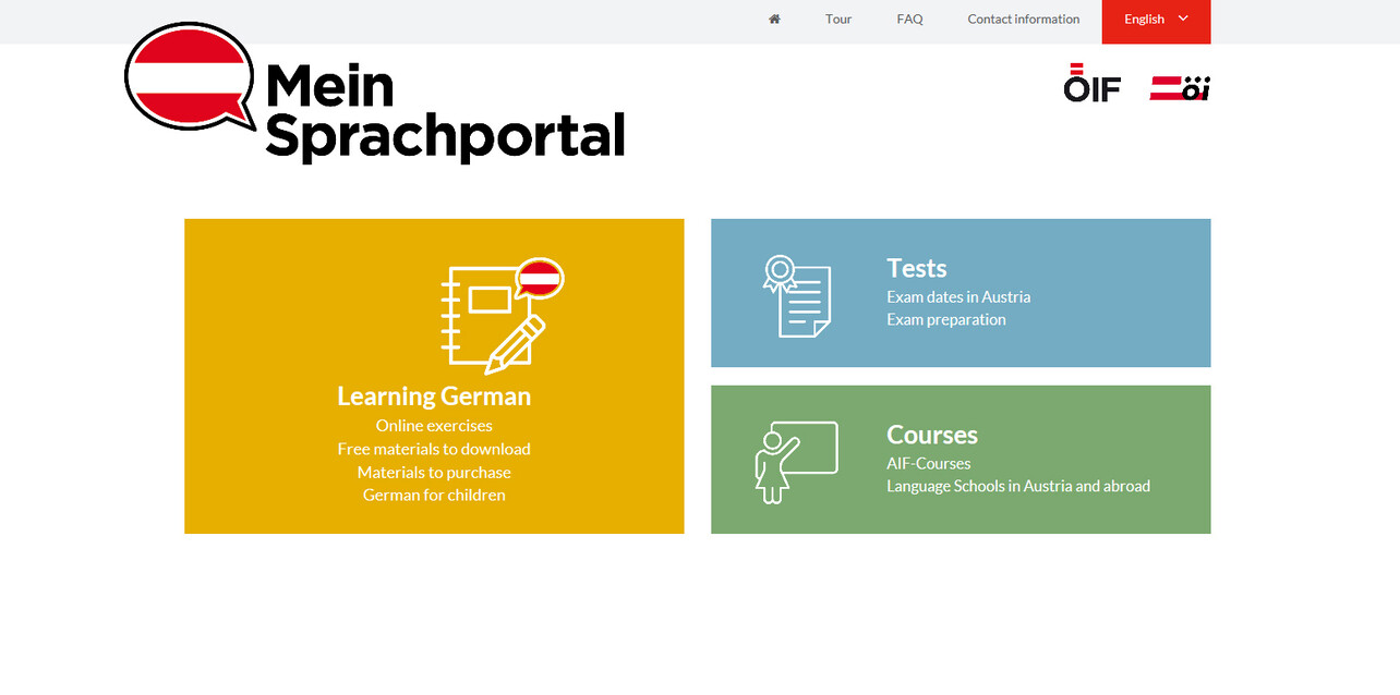 Austria’s largest German learning platform