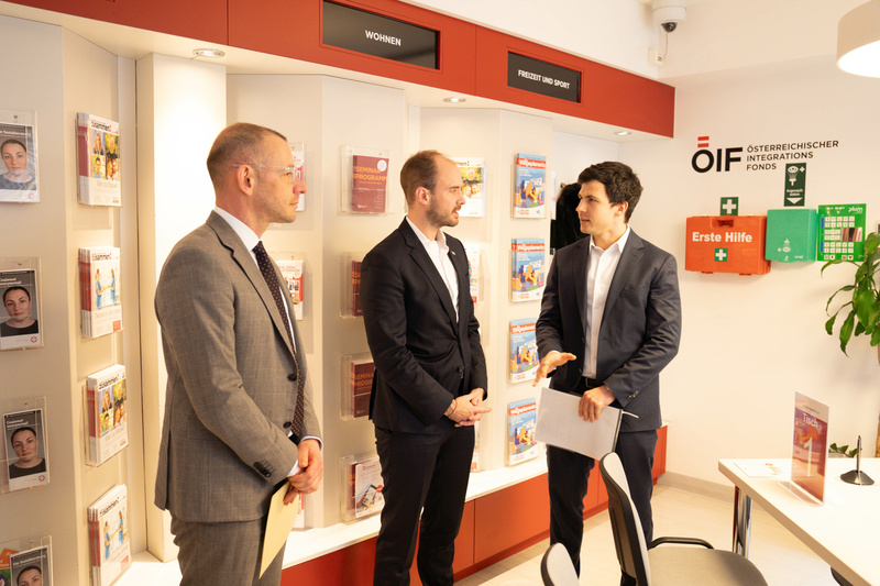 Besuch von Staatssekretär Tursky