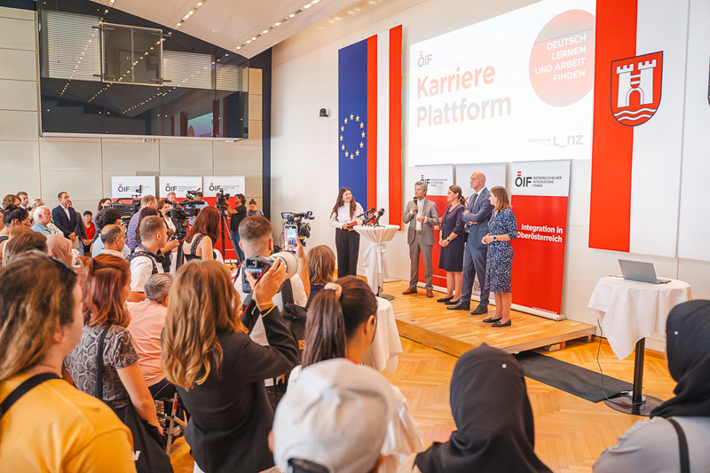 Eröffnung der KP in Linz