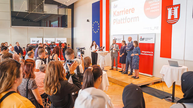 Eröffnung der KP in Linz