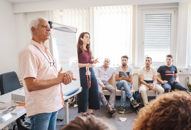 Werte- und Orientierungskurs Trainer und Teilnehmer