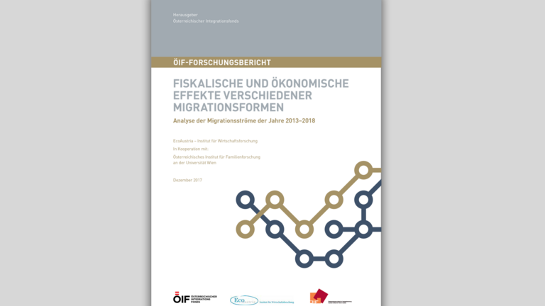 Cover Fiskalische Effekte verschiedener Migrationsformen
