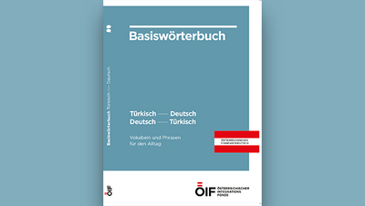 Basiswörterbuch für Türkisch und Deutsch, mit-Alltagsvokabeln und Phrasen.