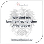 Wir sind ein familienfreundlicher Arbeitgeber!