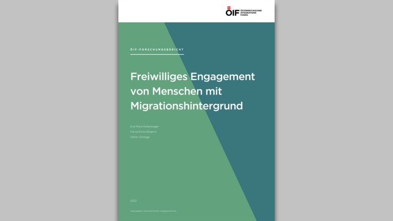 Forschungsbericht Freiwilliges Engagement von Menschen mit Migrationshintergrund