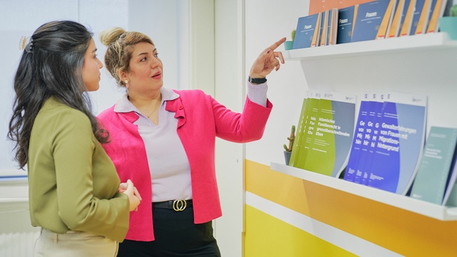  ÖIF-Juristinnen klären im Einzelsetting über rechtliche Möglichkeiten auf