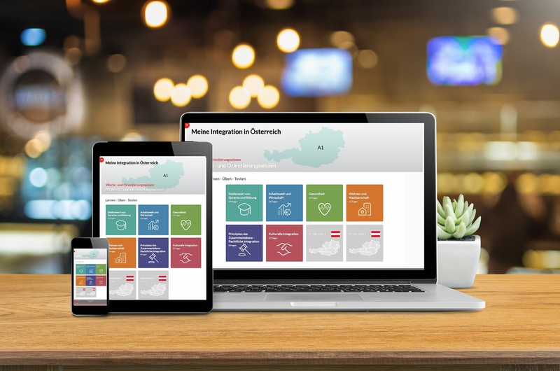 Die neue Lernplattform meine Integration in Österreich