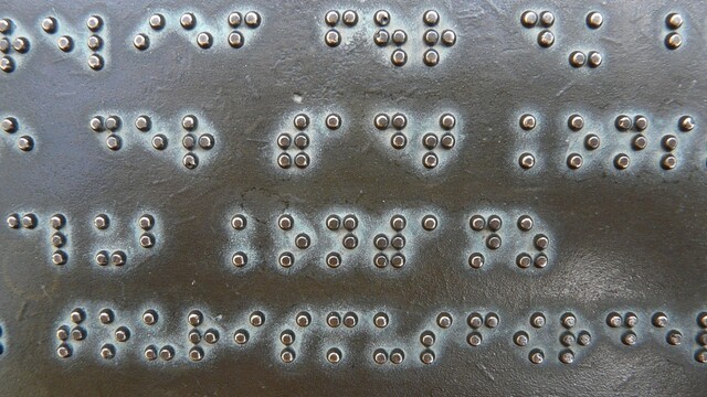 Blindenschrift