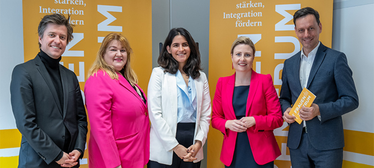 Integrationsministerin Susanne Raab besucht neues ÖIF-Frauenzentrum in Graz