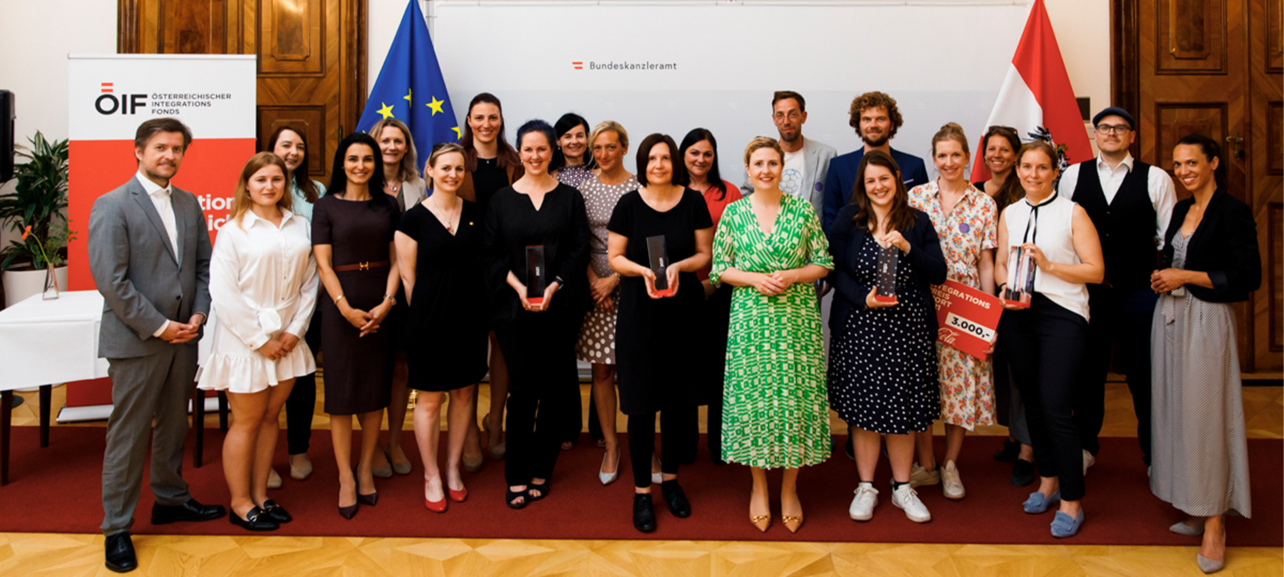 Österreichischer Integrationspreis: Auszeichnungen für innovative Integrationsprojekte zu Arbeitsmarktförderung, Stärkung von Frauen, Sport und Ehrenamt vergeben