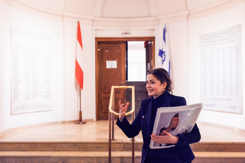 Eidel Malowicki bei Führung