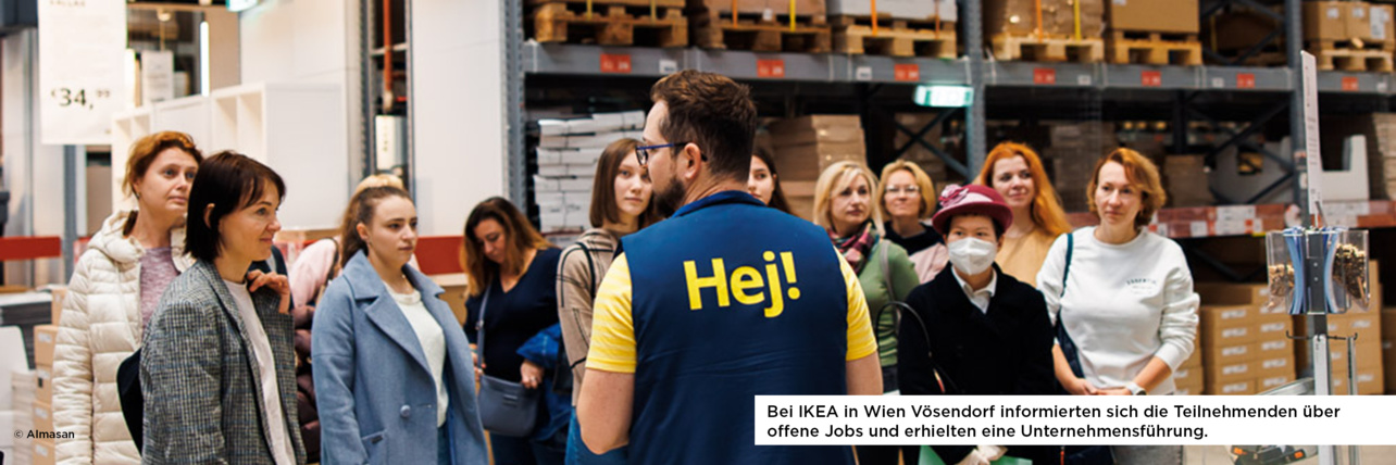 Besuch bei IKEA