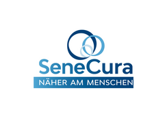 SeneCura Unternehmenslogo mit Slogan Näher am Menschen