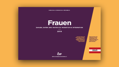 Cover einer Publikation über Frauen, Migration und Integration, herausgegeben 2019 vom OIF.