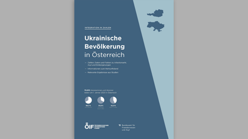Ukrainische Bevölkerung in Österreich: Daten zu Arbeitsmarkt, Herkunft und Studienergebnissen.