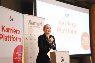 Susan Schulze-Schuricht, Director of Human Resources im Vienna Marriott Hotel bei Karriereplattform