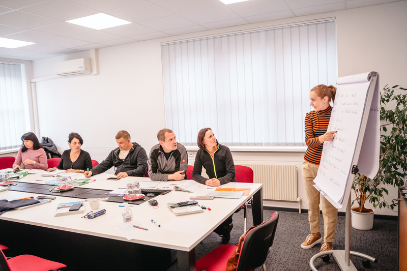 Bild von ÖIF-Firmendeutschkurs