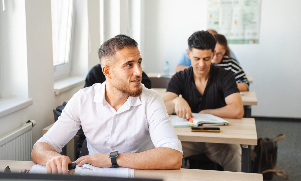 Lernende in ÖIF-Deutschkurs