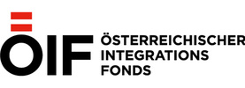 Logo des Österreichischen Integrationsfonds (ÖIF) mit dem Schriftzug „Österreichischer Integrationsfonds“.