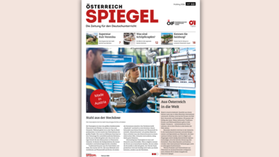 Cover des Magazin "Österreich Spiegel"