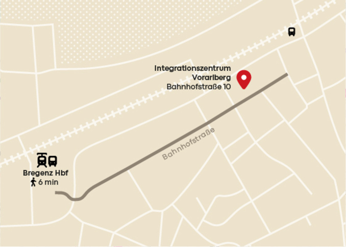 Karte mit Standort "Bahnhofstraße 10"