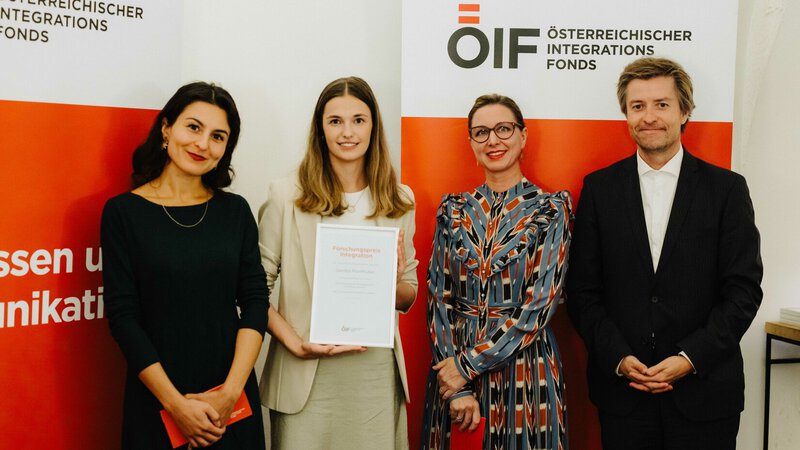 Verleihung des Forschungspreis Integration