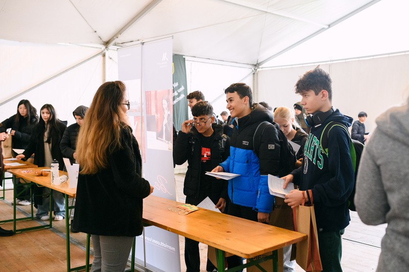 Infostand bei der KP Heldenplatz