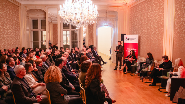 Präsentation des neuen ÖIF-Gedichtbands "Die Zeit nimmt Gift und Süße"