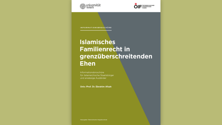 Informationsbroschüre Islamisches Familienrecht