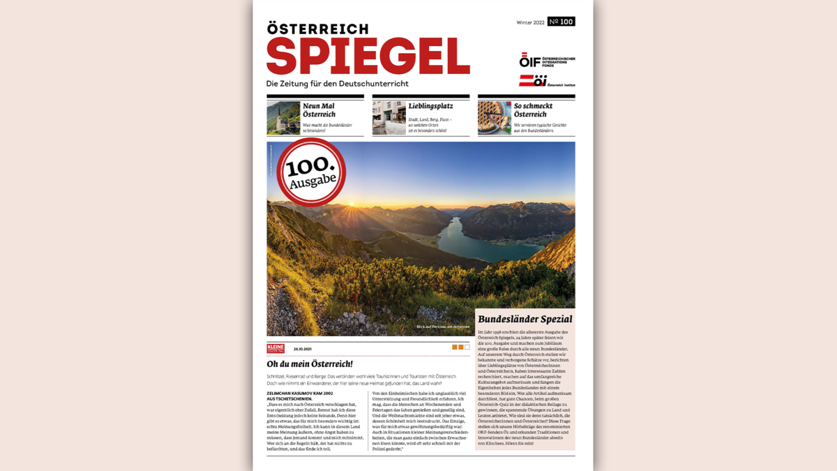 Österreich Spiegel 04/2022 | 100. Ausgabe: Bundesländer Spezial ...