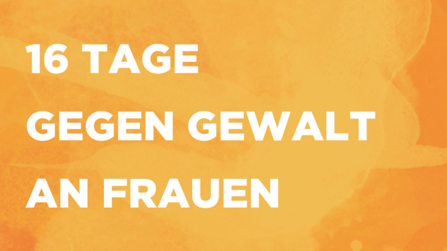 UN-Kampagne "Orange the World"