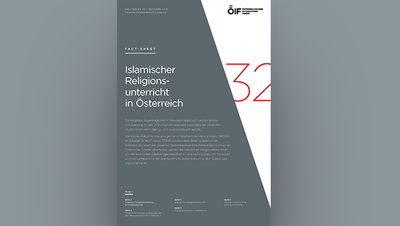 Faktensheet über den islamischen Religionsunterricht in Österreich.